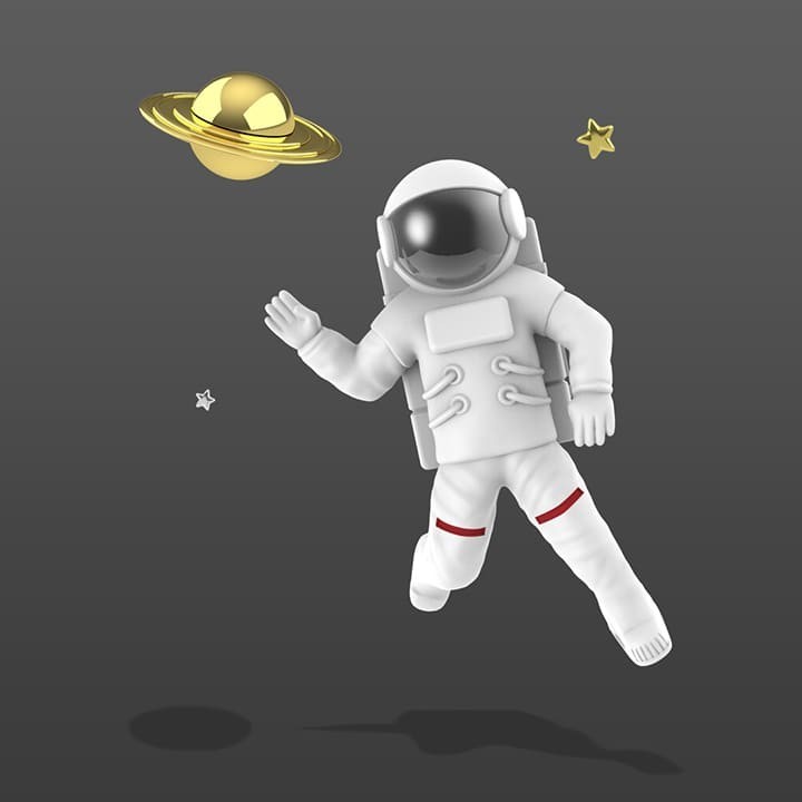 Llavero astronauta