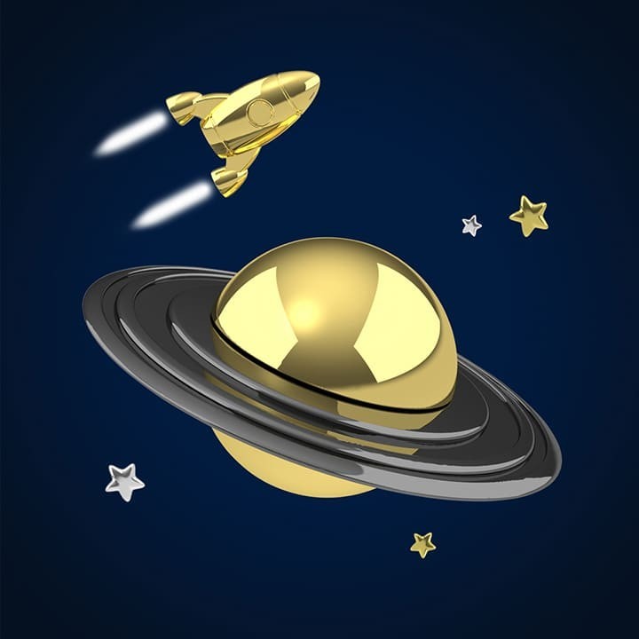 Llavero saturno