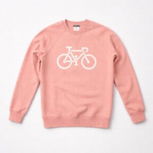 Sudadera Bicicleta Antonio Bacci Rosa Palo
