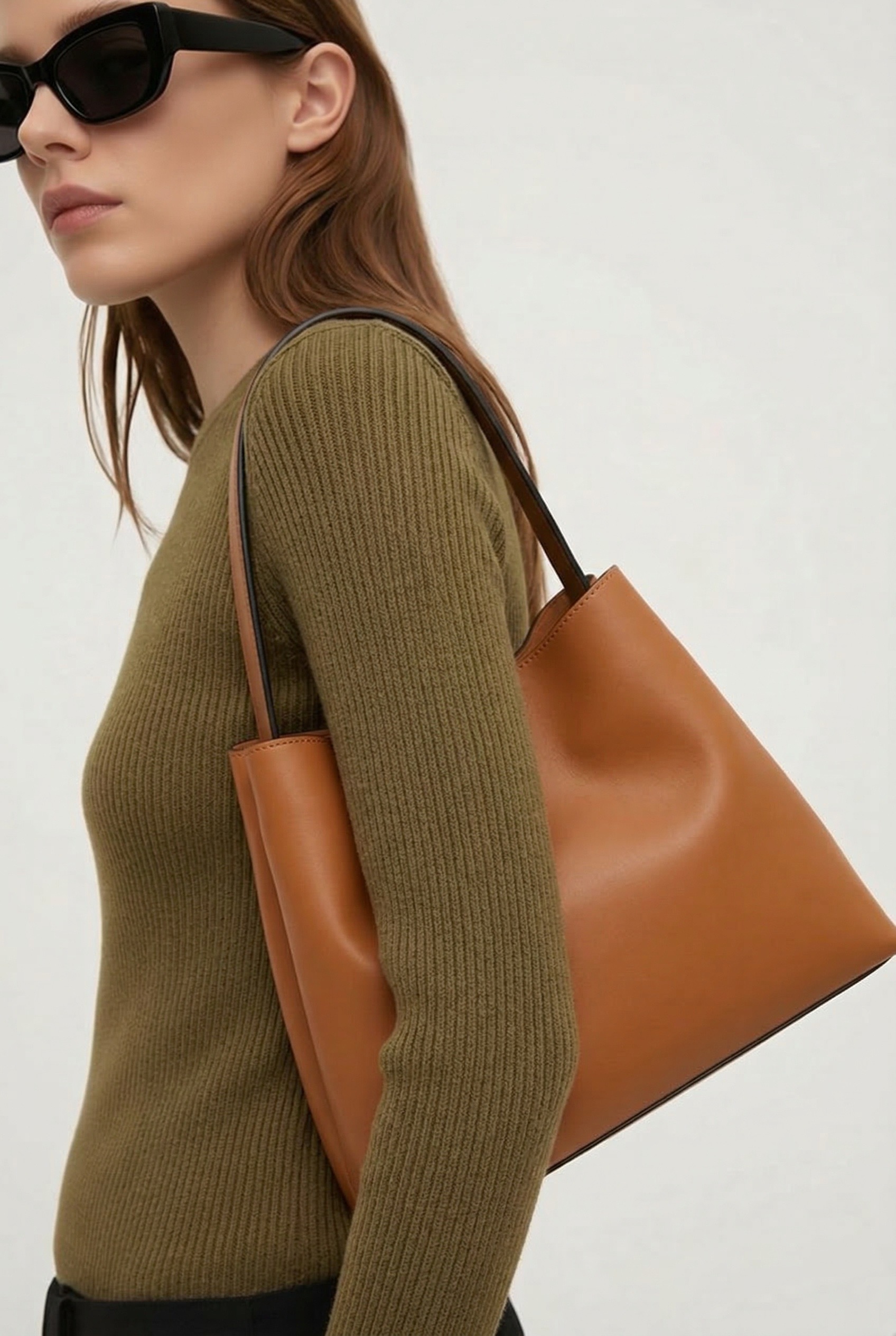 Bolso Piel Marrón