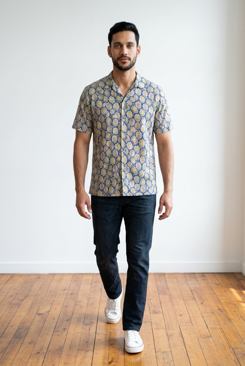 Camisa estampada Imperio