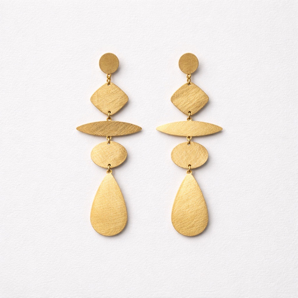 Pendientes acero cascada