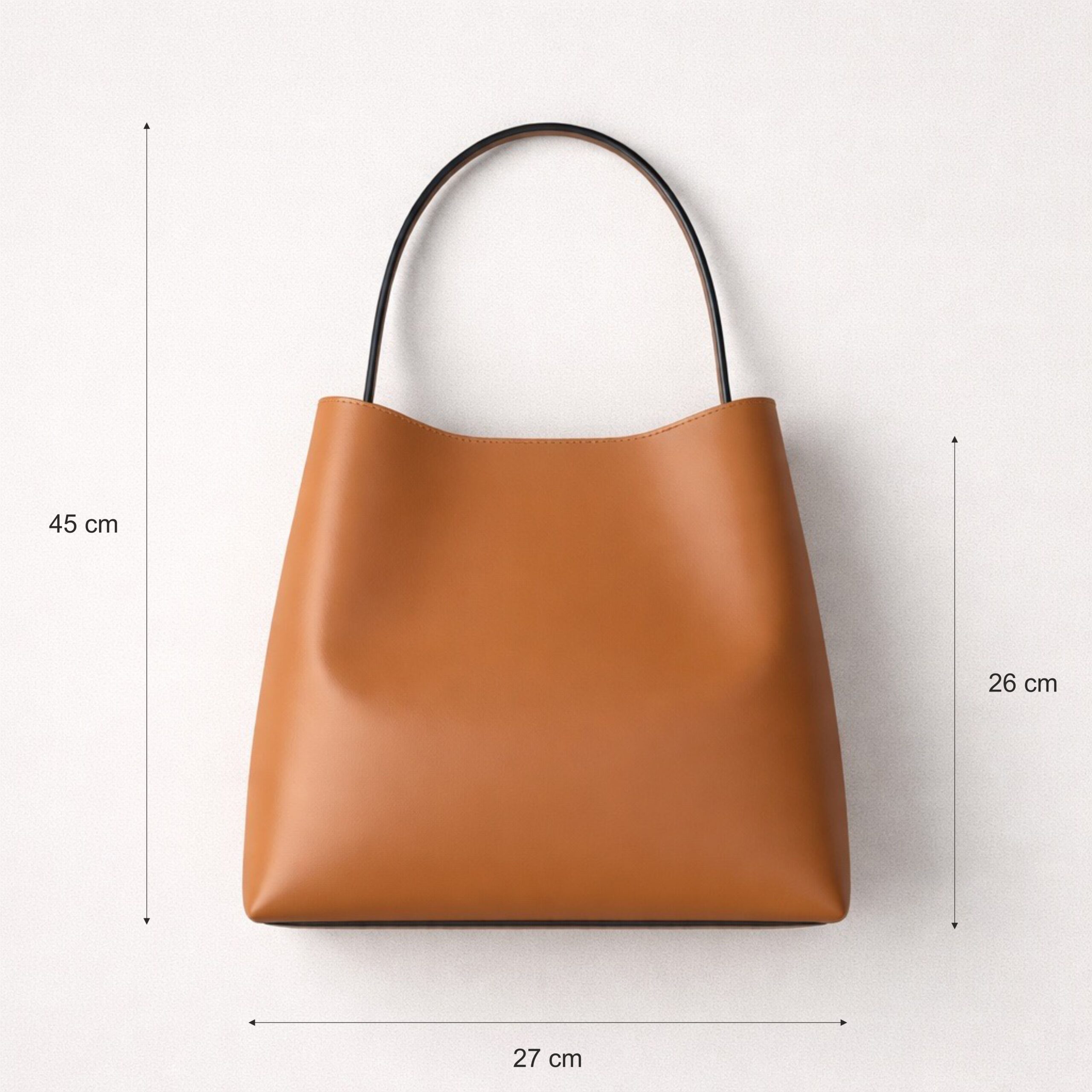 Bolso Piel Marrón