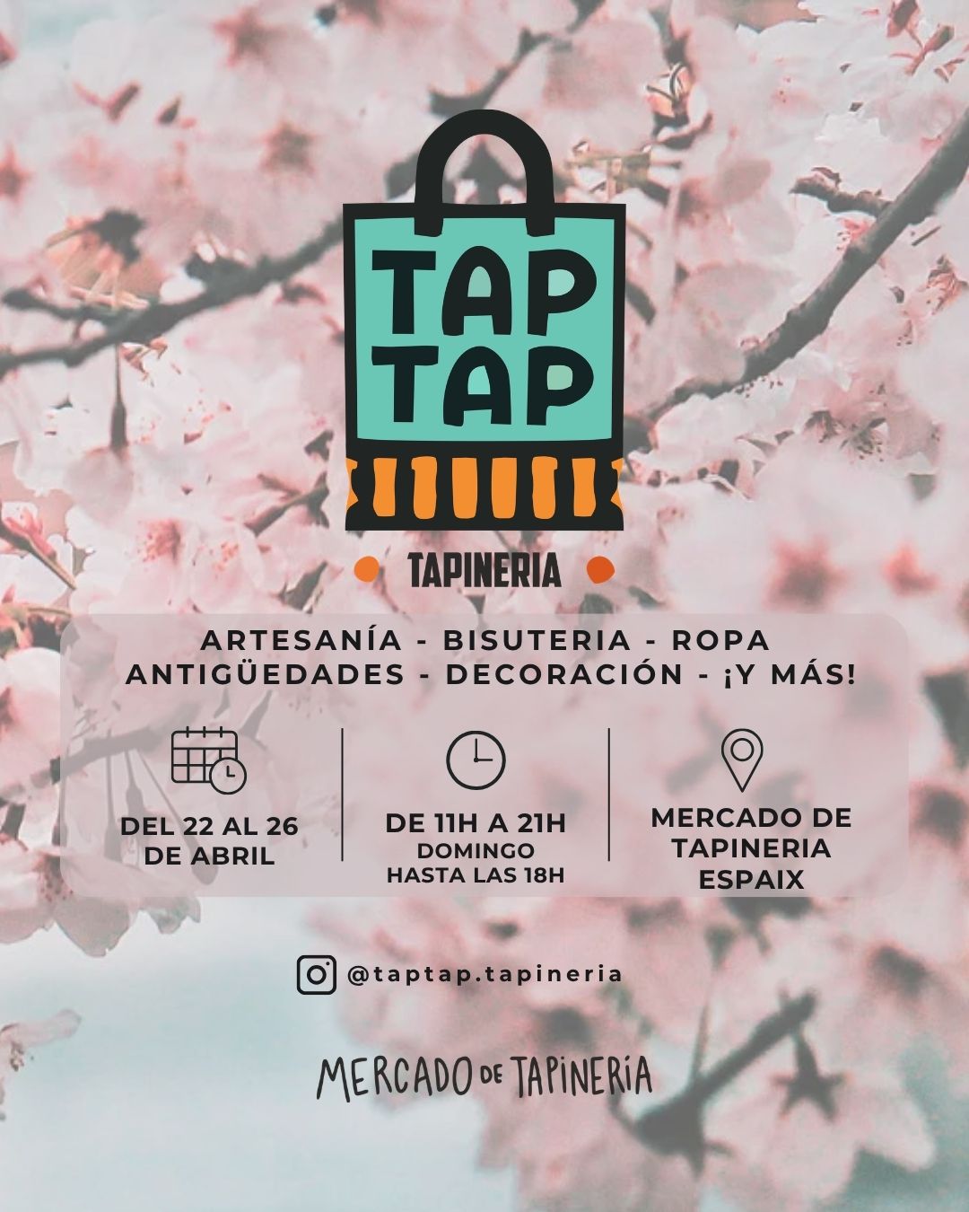 Cartel de TapTap de Abril 2026