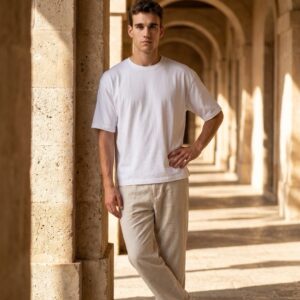 Camiseta Imperio Cropped Blanca