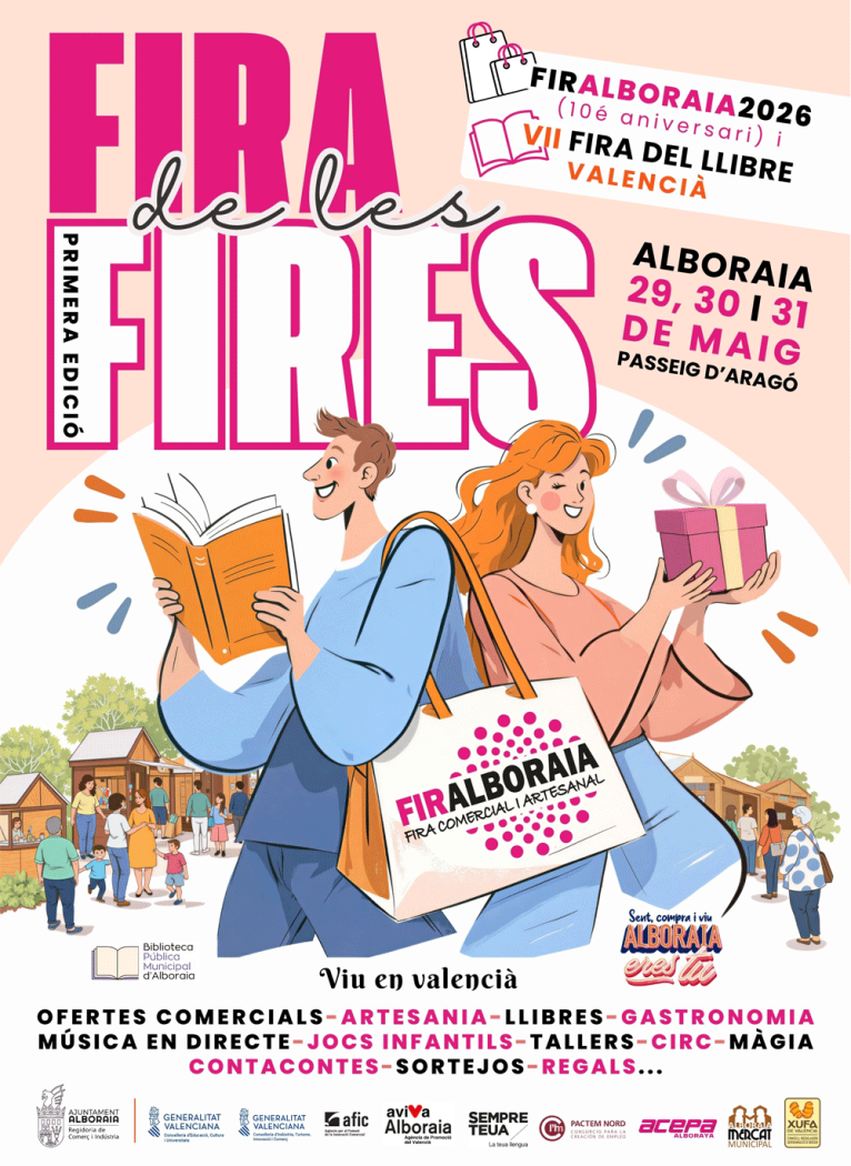 Cartel Fira de les Fires Alboraia 2026