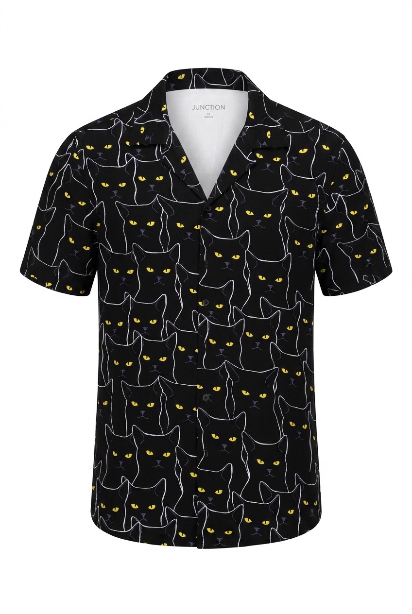 Camisa Gato Negro Imperio
