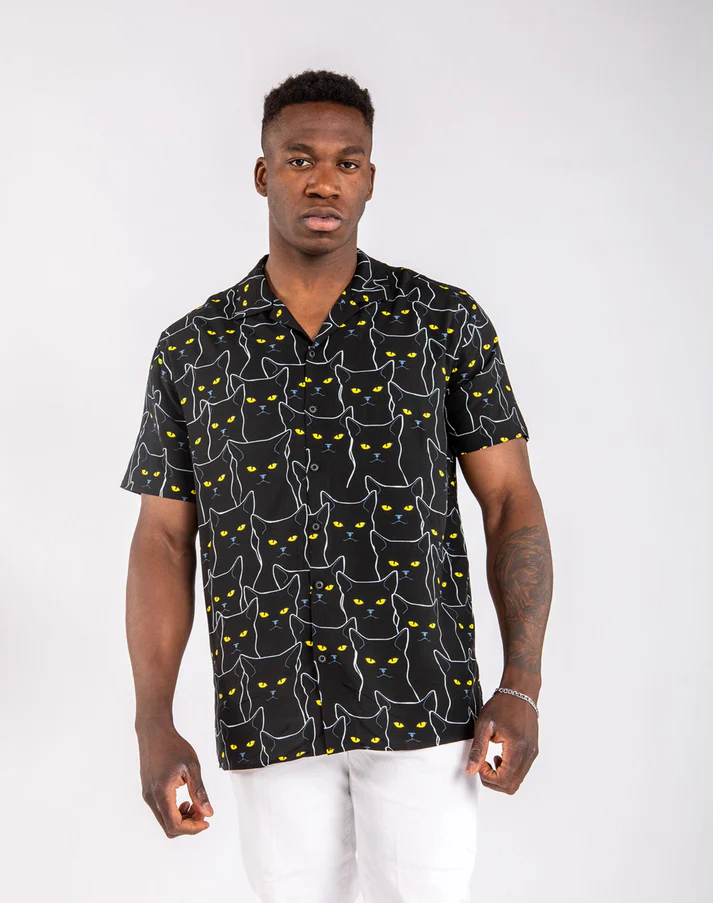 Camisa Gato Negro Imperio