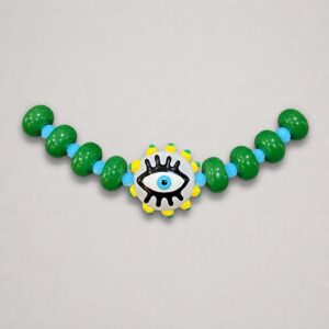 Collar Donuts Cristal y ojo cristal