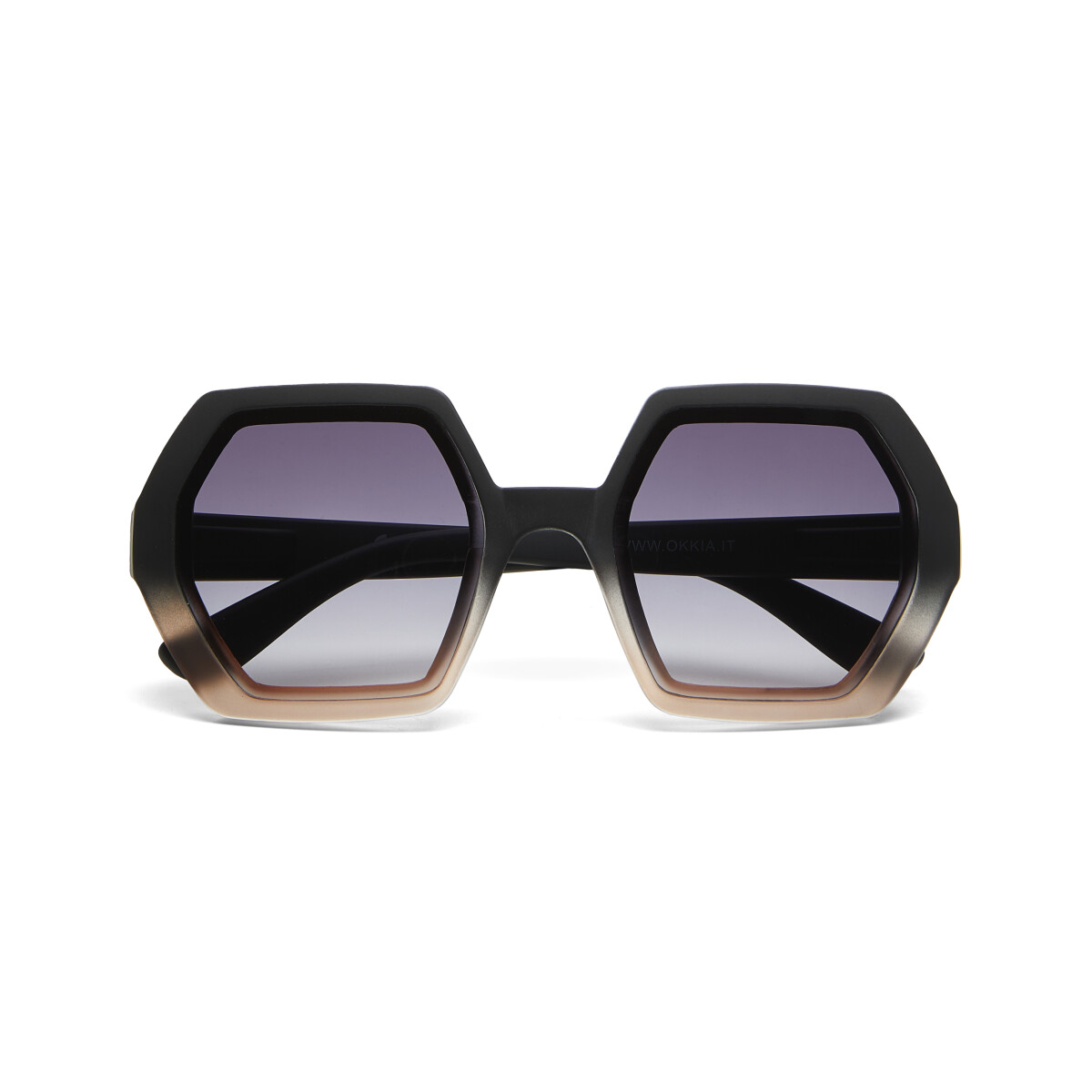 Gafas de sol OKKIA Emma Negro y Rosa