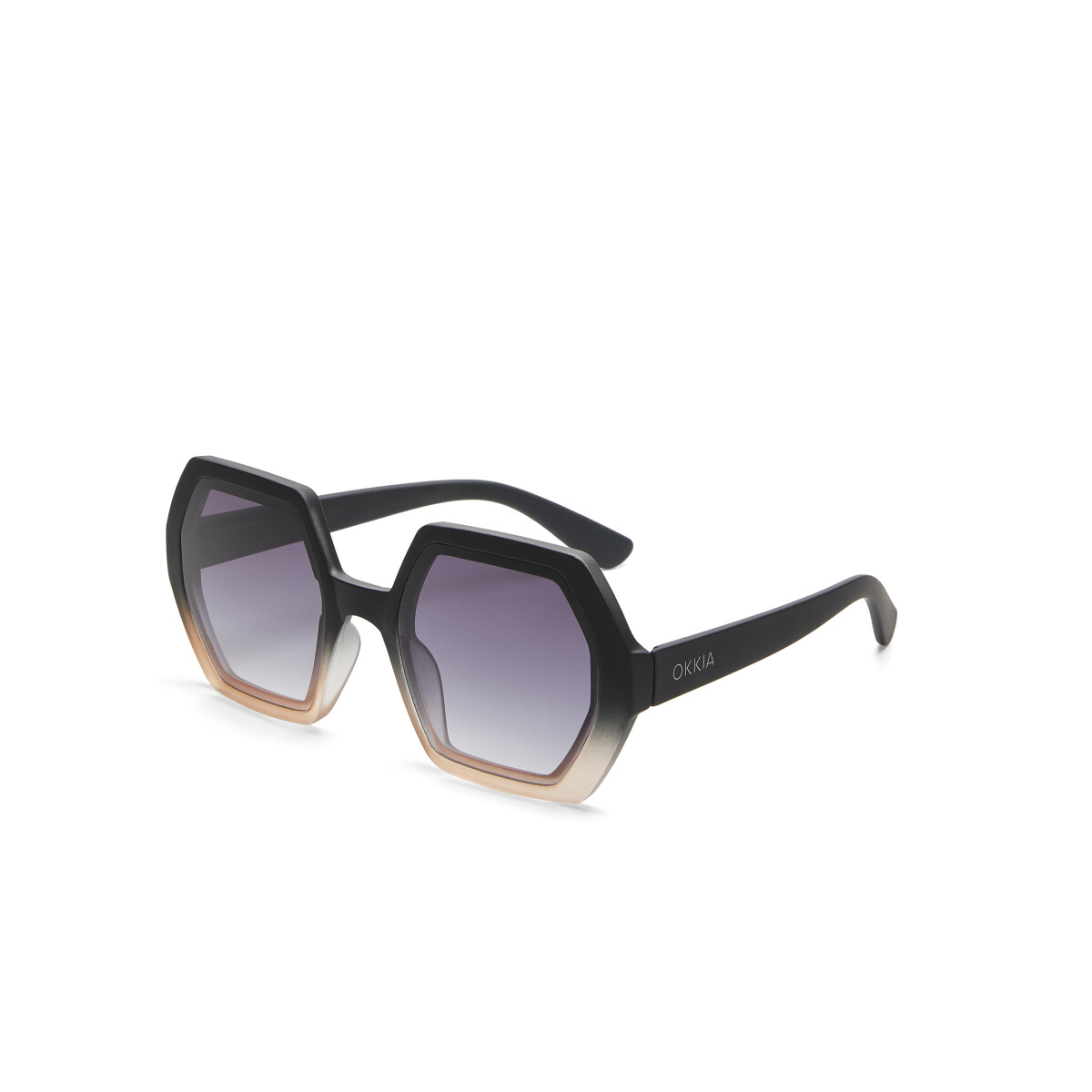 Gafas de sol OKKIA Emma Negro y Rosa