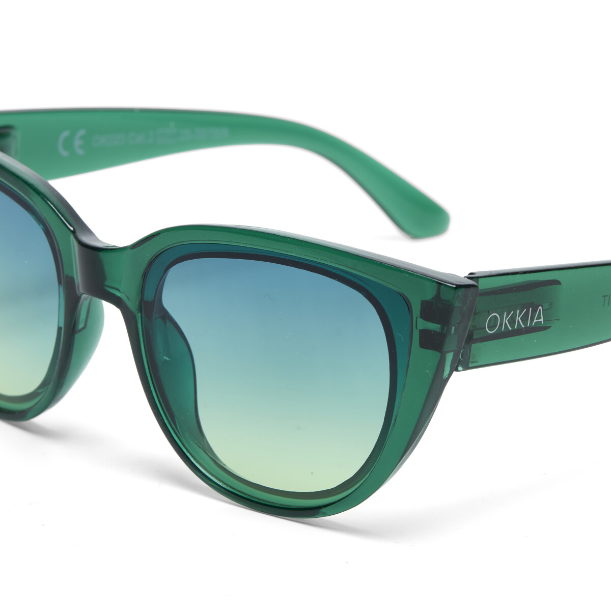 Gafas de sol OKKIA Silvia Verde Transparente