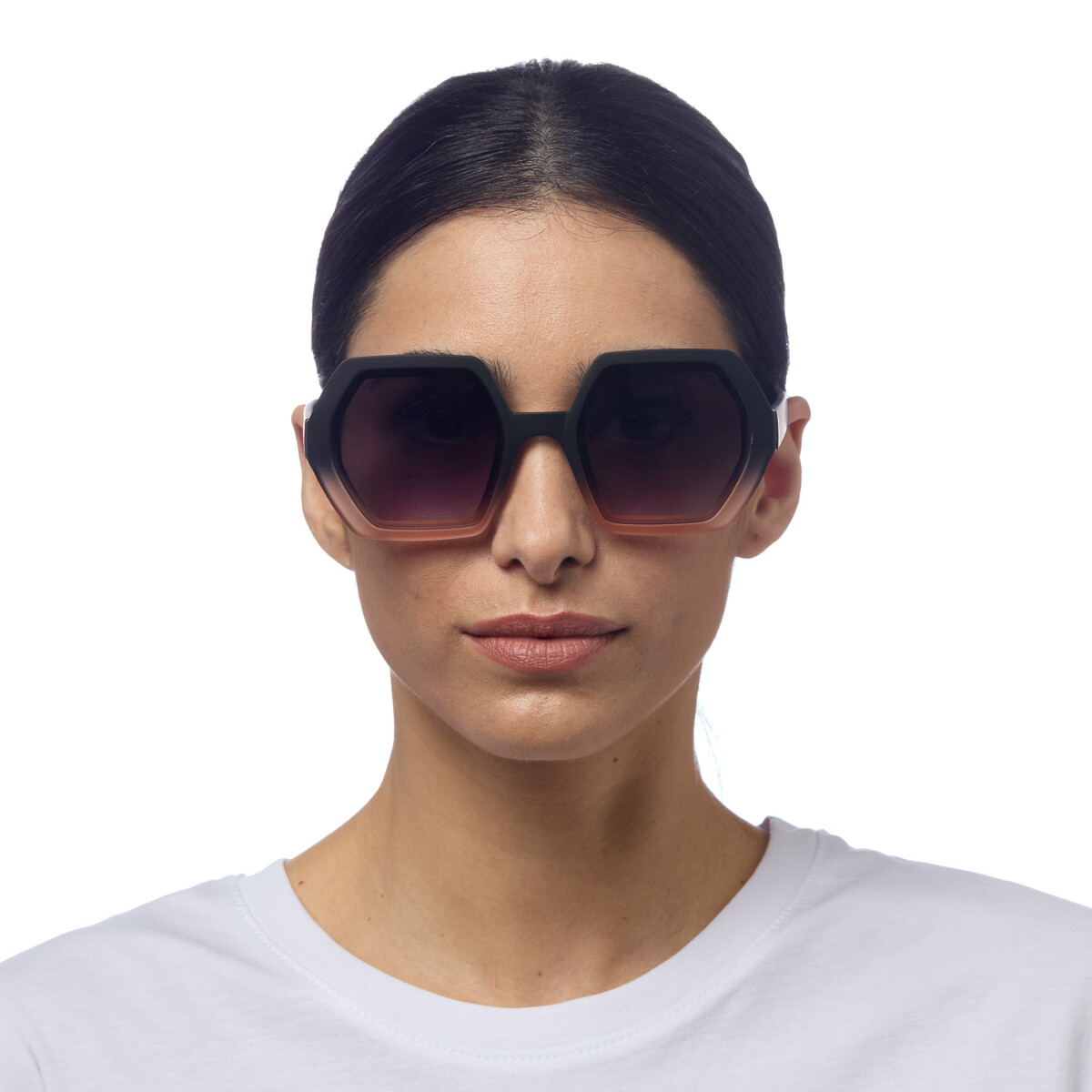 Gafas de sol OKKIA Emma Negro y Rosa