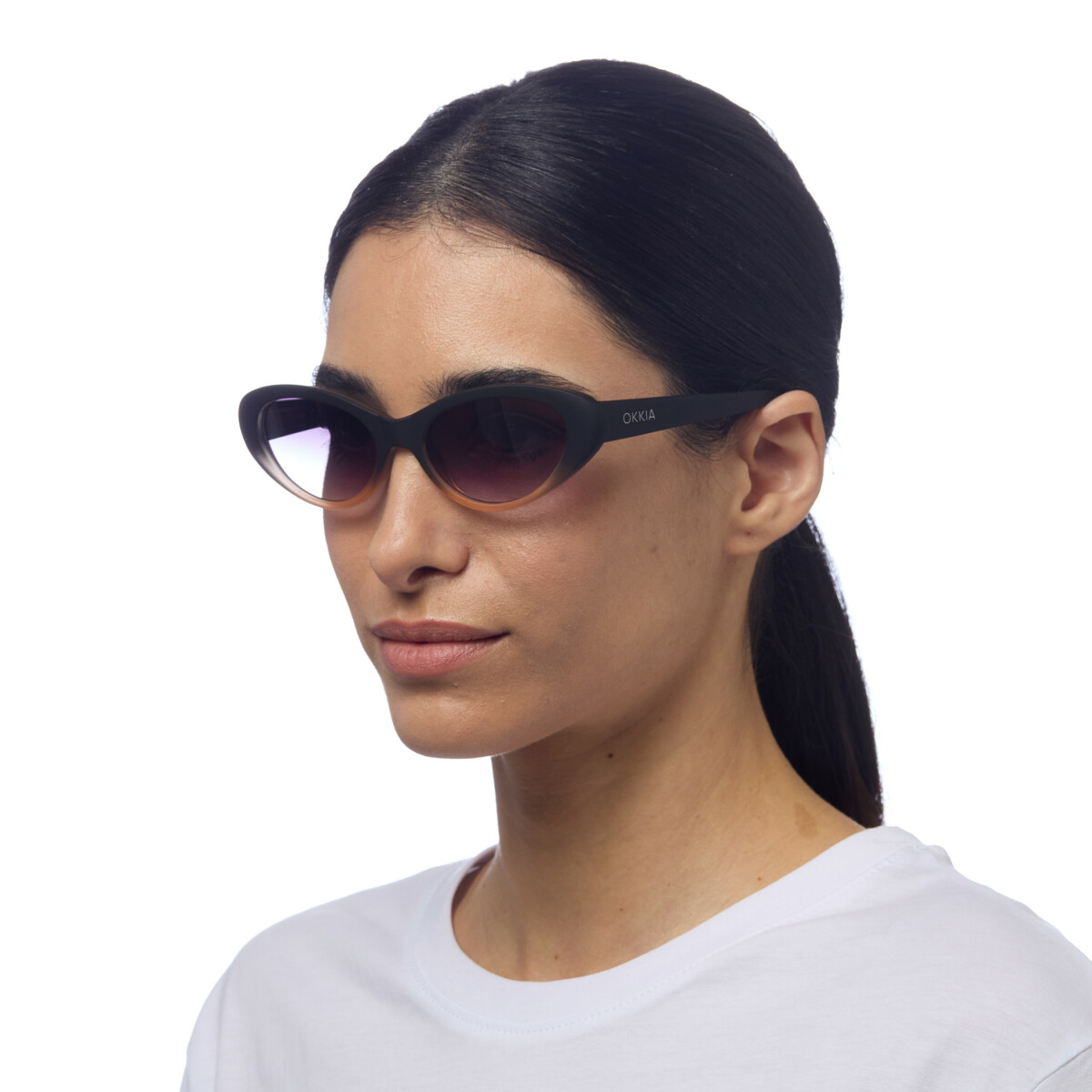 Gafas de sol OKKIA Lina Negro y Rosa