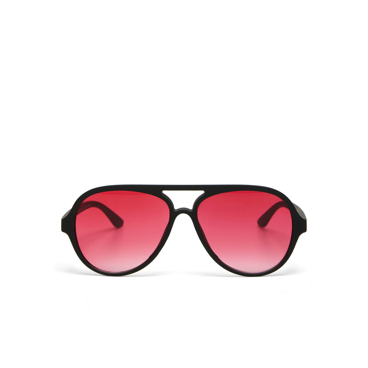 Gafas de sol OKKIA Alessio Negro (lentes rojas)