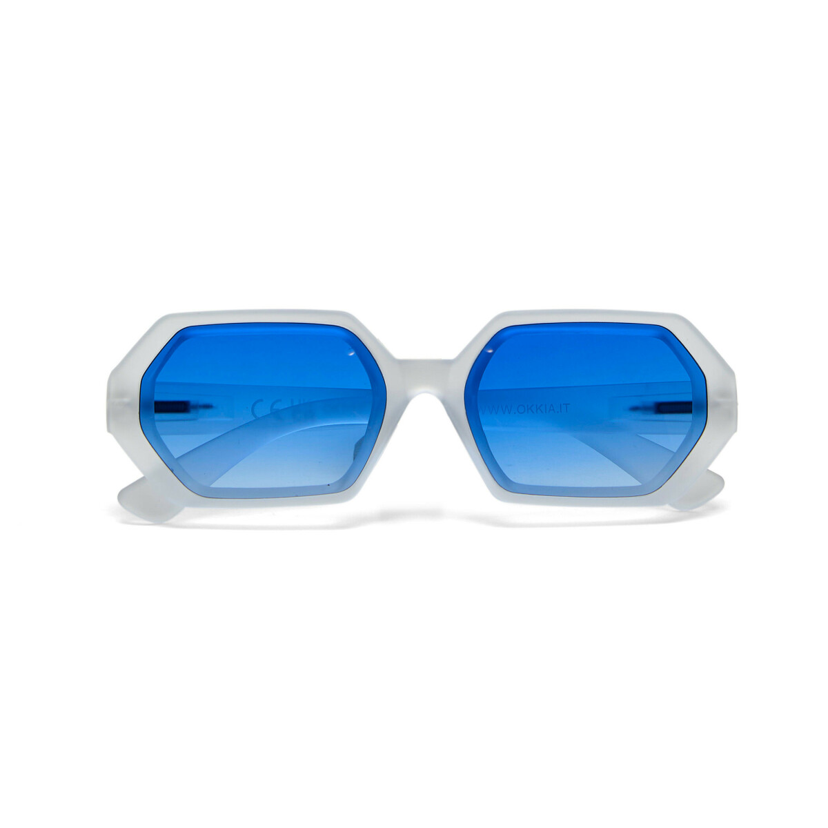Gafas de sol OKKIA Andrea Transparentes (lentes azul oscuro)
