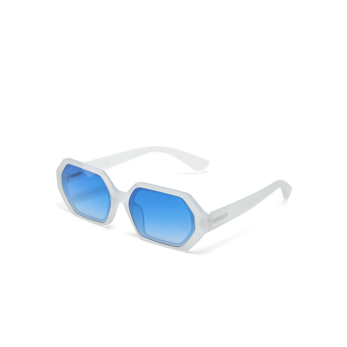 Gafas de sol OKKIA Andrea Transparentes (lentes azul oscuro)
