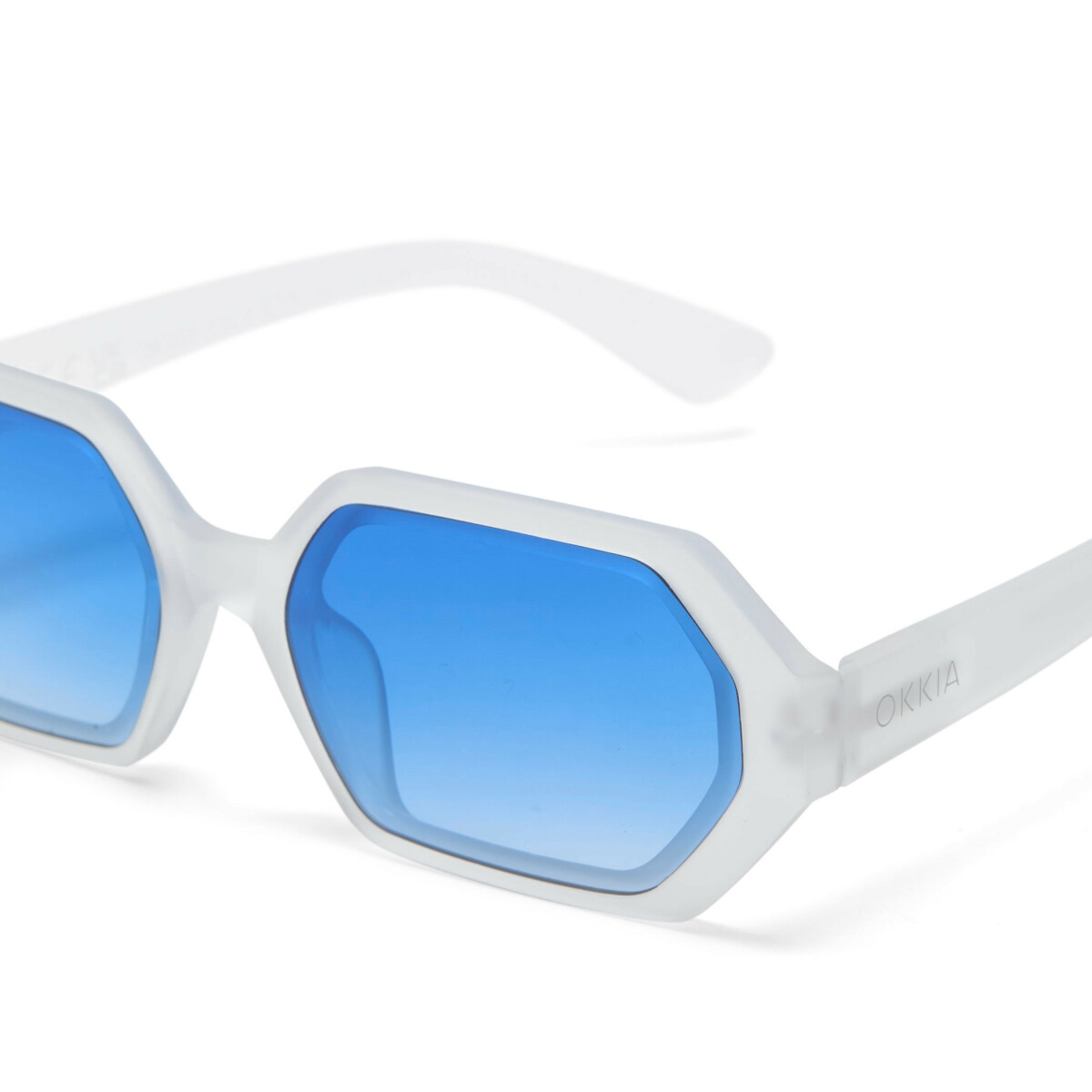Gafas de sol OKKIA Andrea Transparentes (lentes azul oscuro)